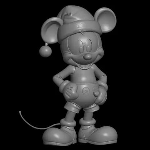 Christmas Mickey Mouse model - BiLeN MeSH SToRe