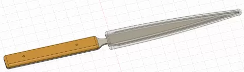 Koval Letter Opener Knife Sheath
