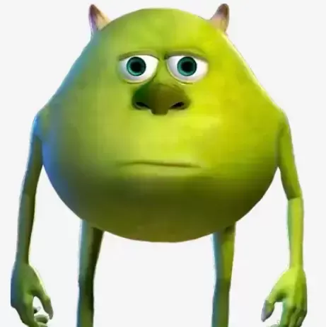Mike Wazowski meme 3d model - Axsel O (Աքսէլ)