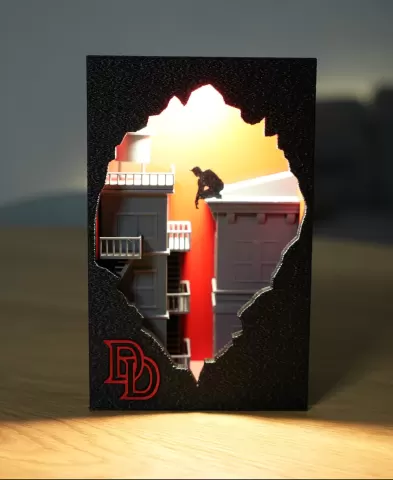 Broken brick Daredevil