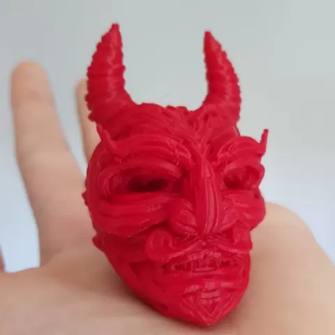Devil Head - VR Sculpt by MGMaker