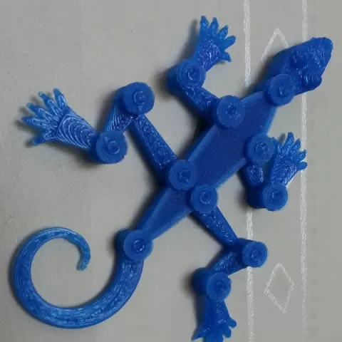 Articulated lizard by Karim Lakra