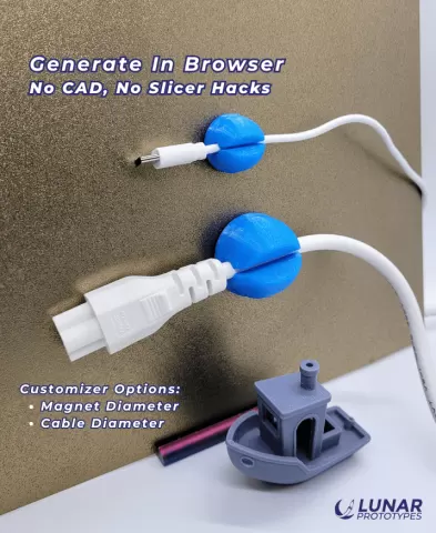 Magnetic Cable Holder