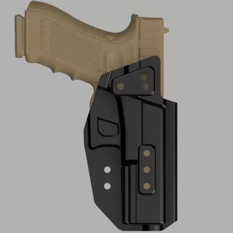 GLOCK 17 IWB COMPRESSION MOLD