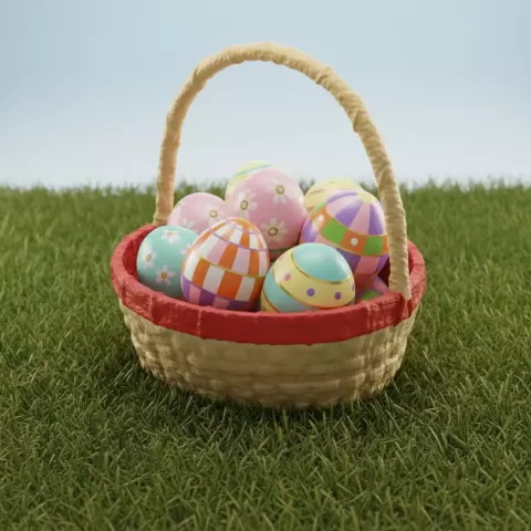 The Classic Easter Egg Hunt Basket