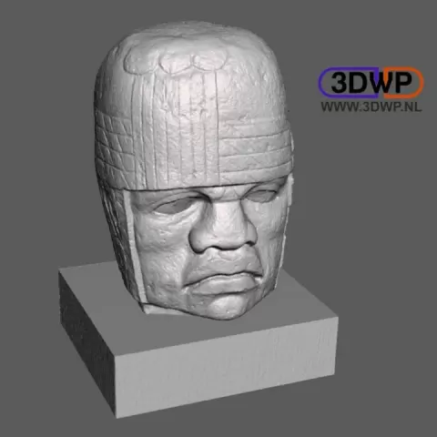 Olmec Head by 3DWP