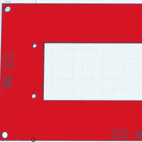 HiBox Meanwell LRS Backer Plate 225mm x 125mm - Keenan Newton