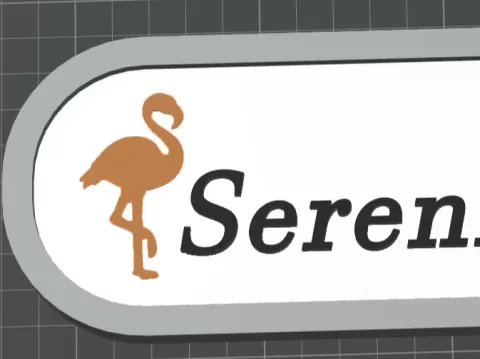 Aistream Customizable RV Name Badge