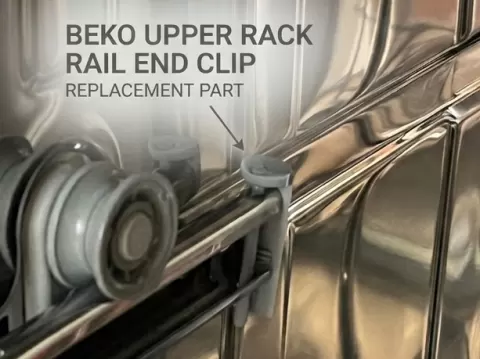 Beko Upper Rack Rail End Clip