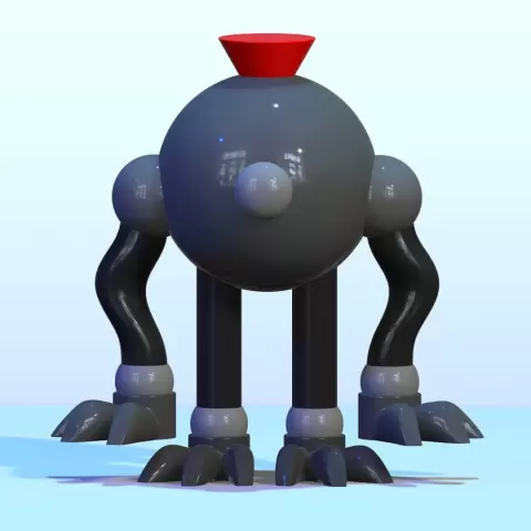 OmniDroid STL 3mf Multicolor 3D Model - FnFLab