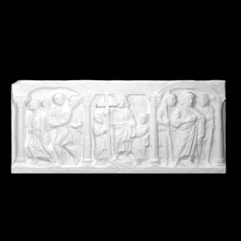 Fragment of a "stars and crowns" Sarcophagus by Scan The World