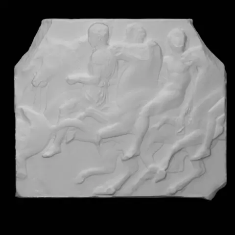 Parthenon Frieze _ North XXXVIII, 103-104-105 by Scan The World