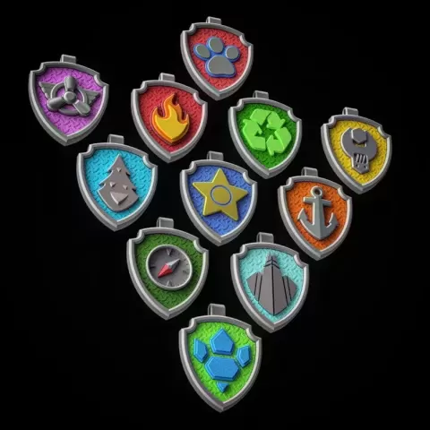 PAW PATROL Badges