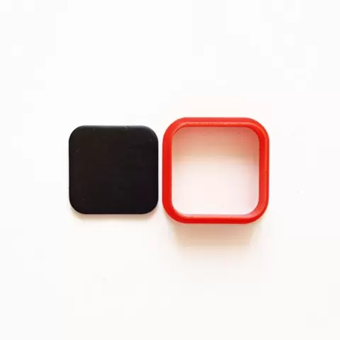 Rounded Square Clay Cutter Set