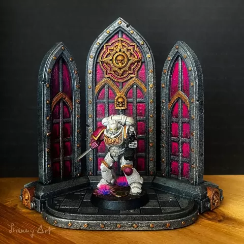 Imperial diorama objective point