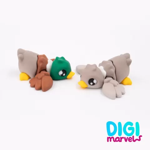 Duck Flexi + Keychain