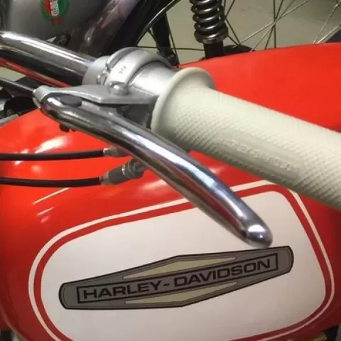 Handle for 1966 HD M50S by Daniel Norée