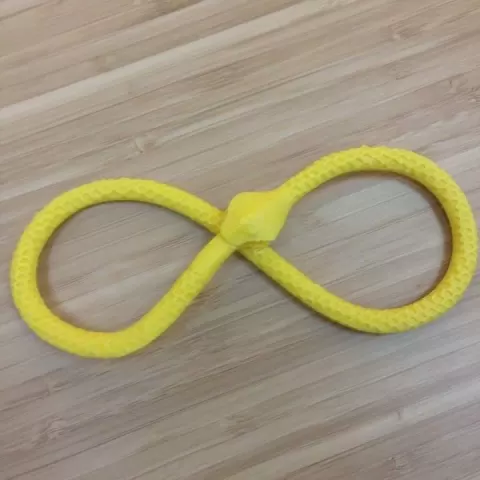 snake circle serpent by Yael Stern