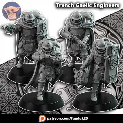 Trench Gaelic Engineers by Funduk25