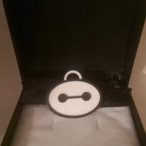 Baymax face pendant by Jonni...