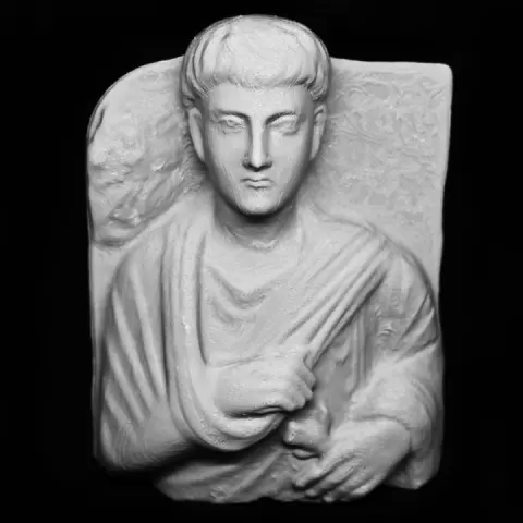 Funerary Relief of Zabdibol at The State Hermitage Museum, St Petersburg by Scan The World