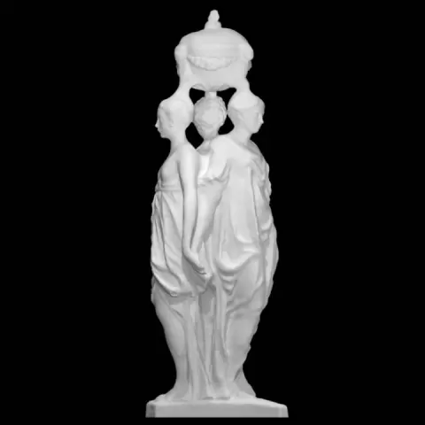 The Three Graces (Monument of the Heart of Henry II) by Victoria and Albert Museum, London