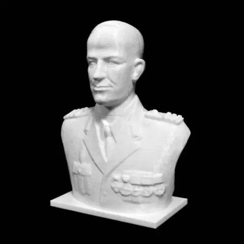 Bust of Nicolae I Dascalescu in Cluj, Romania by Alban Pllana