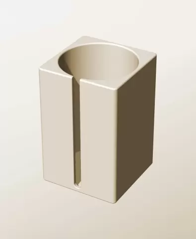 CS96-160-S Stackable slotted component box for creative makers