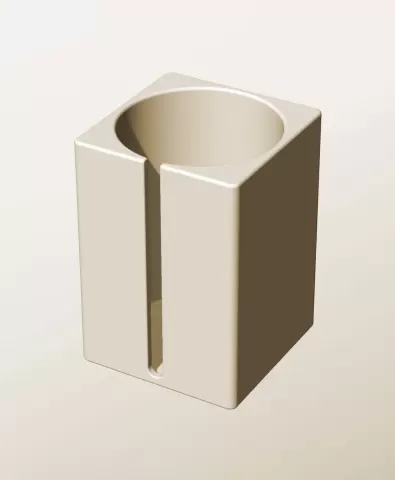 CS96-150-S Slotted container modular stackable module bin box
