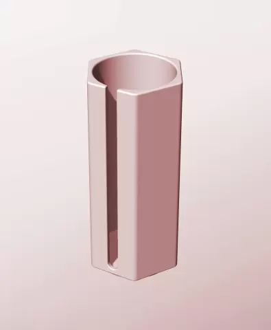 CH68-180-S Modular slotted component container modern decor