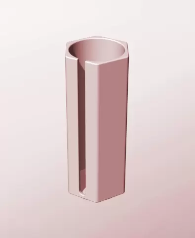 CH68-200-S Modular Stacking slotted container for home decor