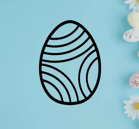 EASTER EGG ORNAMENT