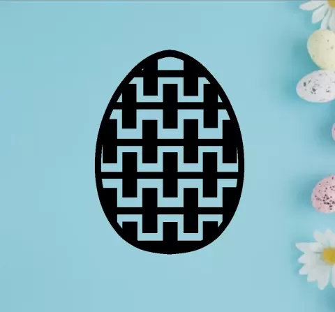 EASTER EGG ORNAMENT
