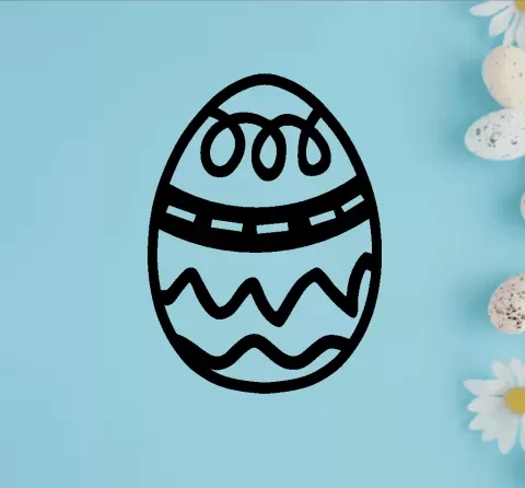 EASTER EGG ORNAMENT