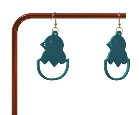 Cute keychain / earrings