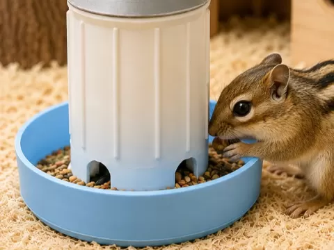 Gravity Pet Feeder for Small Pets