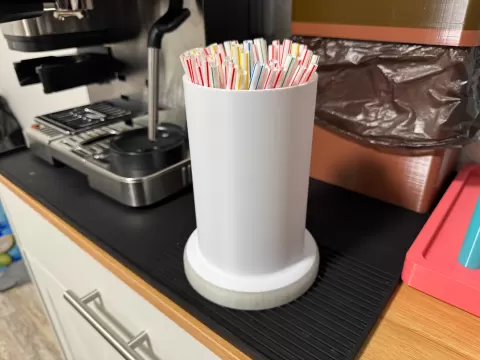 Straw Holder Dispenser