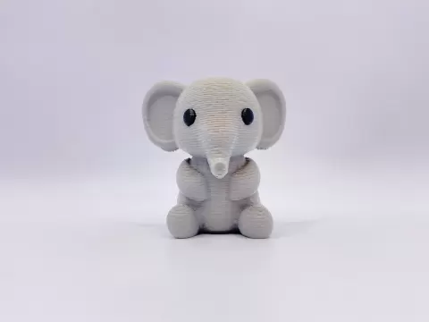 Cute Elephant Figurine