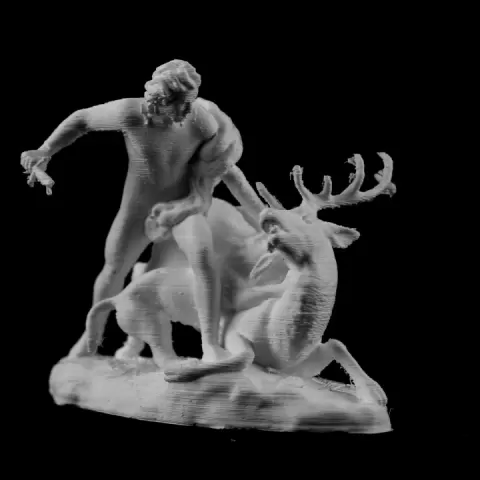 The Genius of Hunting at The Louvre, Paris by Scan The World