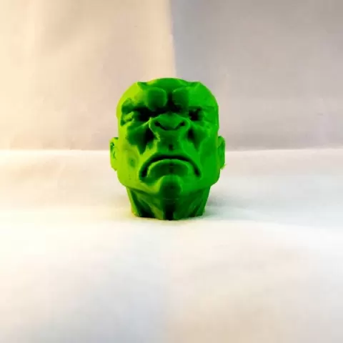 Monster Ogre head by David William Webb