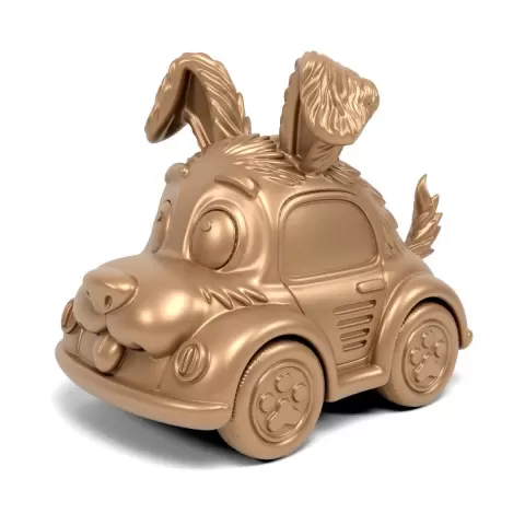 Dog toy car - 3D Everything