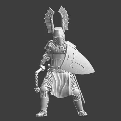 Lord Commander of the Teutonic Order by Northern Crusades Miniatures