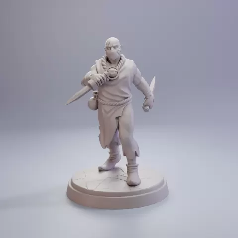 The Seers - Blade of the Cult Cultist (Pre-Supported) by Roll and Craft