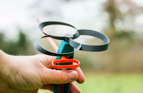 Toroidal Rotor 4 Strong Flying Propeller