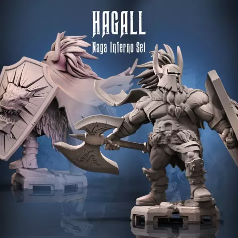 Hagall - Naga Set by Dragun Studios