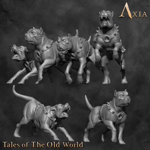 NAX043 - Dog pack unchained by Axia - Tales of the Old World