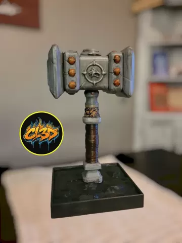 WoW Doomhammer Headphone Hanger