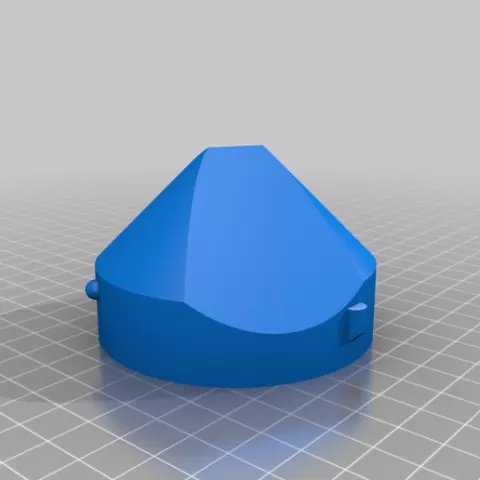 Diffusor for solar gutter light