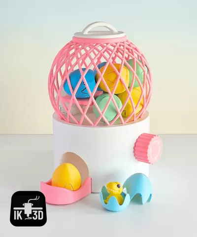 Gachapon Capsule Machine / Easy Print