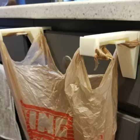 Counter-top Trash Bag Holder